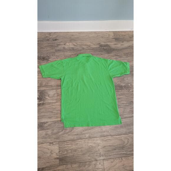 Island Polo Jamaica No Problem Green Embroidered Flag Shirt Men’s XXL 100%... - Picture 5 of 5